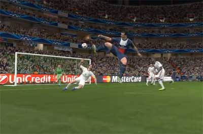 PES 2014 - Zlatan Ibrahimovic - Top 5 Goals