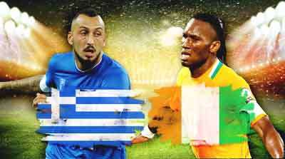 Кот-д'Ивуар – Греция обзор матча (24.06.2014)