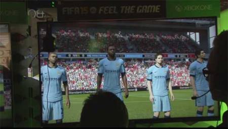 Gameplay Fifa 15 - Liverpool vs Manchester City