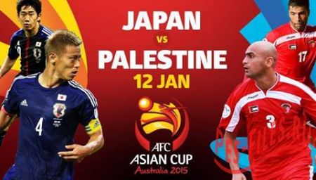 Japan vs Palestine AFC Asian Cup Australia 2015