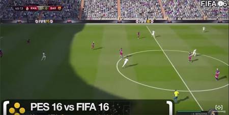 Pes 2016 VS Fifa 16 сравниваем геймплей