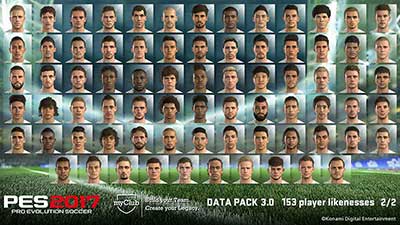 Новые лица вошедшие DLC 3.0 Pes 2017