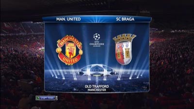 Манчестер Юнайтед - Брага / Лига Чемпионов 2012-13 / 3-й тур