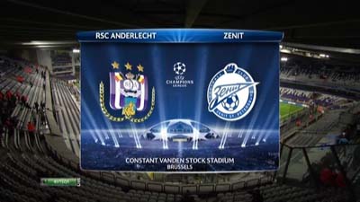 Андерлехт - Зенит / Лига Чемпионов 2012-13