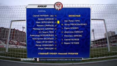 Амкар - Кубань / Чемпионат России 2012-13 / 14-й тур