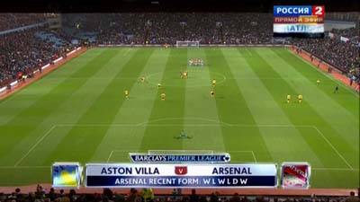 Астон Вилла - Арсенал / Чемпионат Англии 2012-13