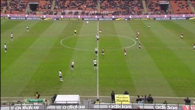Милан - Сиена / Чемпионат Италии 2012-13 / 19-й тур