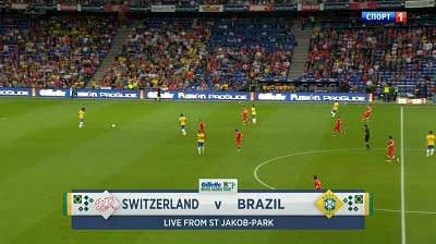 Швейцария - Бразилия / Товарищеский матч 2013