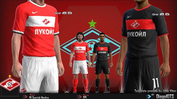 Spartak Moscow 13-14 (2013-14) Home and Away Kits Released - Footy Headlines