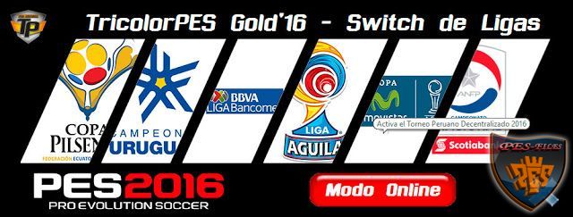 PES 2016 TricolorPES Gold 16 vFinal Sudamerican
