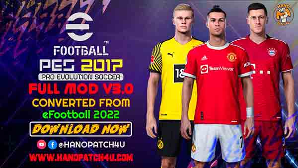 PES 2017 Siiuuu Mod by Mauri_d & Juce ~   Free Download  Latest Pro Evolution Soccer Patch & Updates