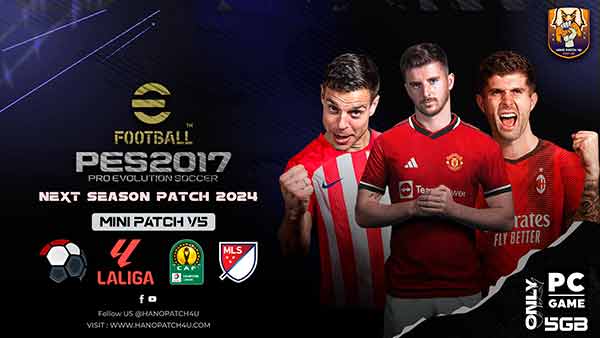 PES 2017 PC - Patch 2023 NSP Latest Update 