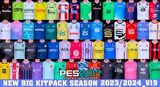PES-FILES.RU on X: PES 2017 Kits Update Season 2023-2024 by All