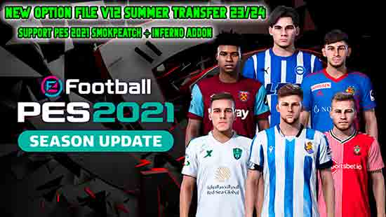 PES 2017 Option File Summer Transfer Next Season Patch 2024