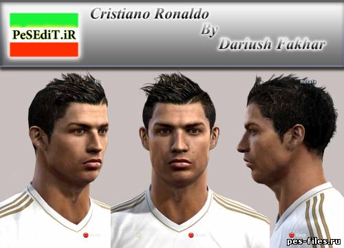Лицо Cristiano Ronaldo Для Pes 2012