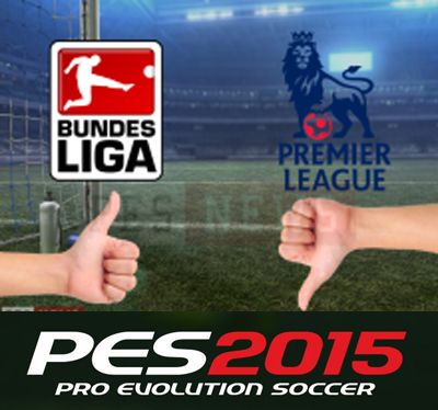 Pes 2015 без Barclays Premier League, Bundesliga возможно