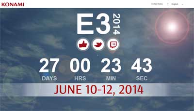 Konami во всю готовится к E3 2014