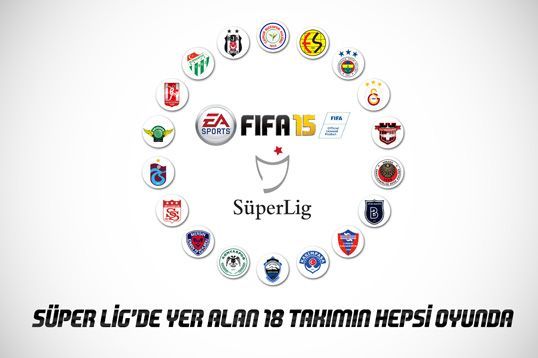Турецкая лига Spor Toto Süper Lig в FIFA 15