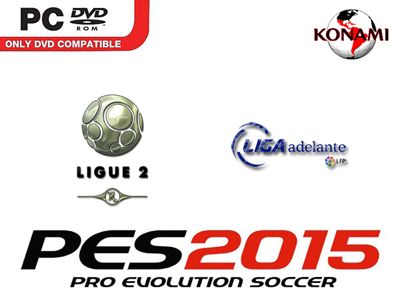 Ligue 2 и Liga Adelante с Лицензией в PES 2015