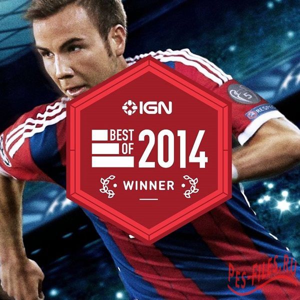PES 2015 лучшая спортивная видео игра 2014 года
