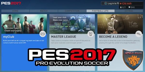 PES 2017 видео снятое в PS4