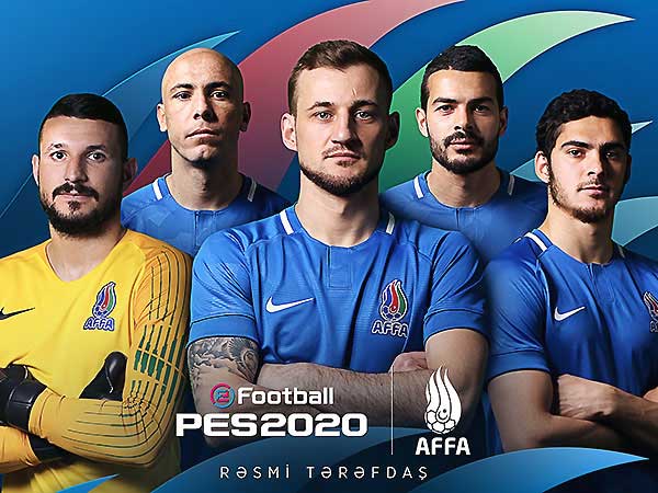 Сборная Азербайджана будет лицензирована в eFootball PES 2020