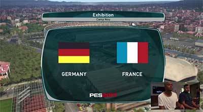 Геймплей Pes 2017 Франция - Германия