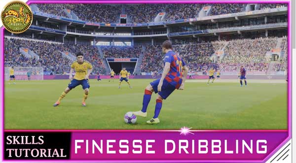 eFootball PES 2020 Finesse Dribbling Tutorial