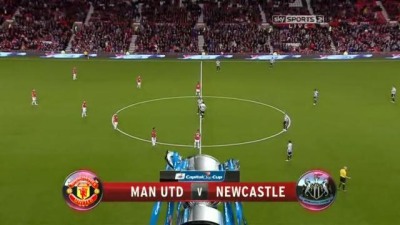 Манчестер Юнайтед - Ньюкасл / Кубок лиги 2012-13 / 3-й раунд