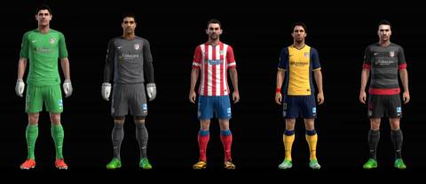 KITS ATLETICO DE MADRID 2013-14, патчи и моды