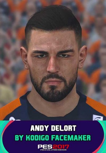 Pes 2017 Andy Delort Face By Kodigo Facemaker Patchi I Mody