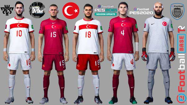 PES 2021 Turkey FIFA World Cup 2022 Kits by BM, патчи и моды