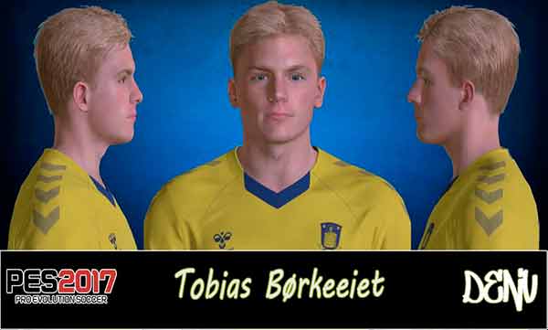 Pes 2017 Tobias Borkeeiet Face By Denv On Pes Patchi I Mody