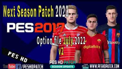 PES 17, Next Season Patch 2023, Micano Patch, PC