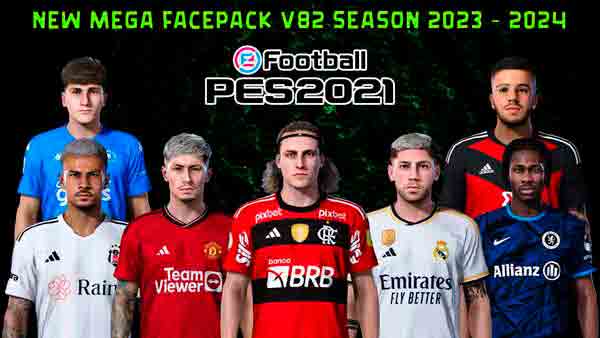 PES 2021 Mega Facepack V82 By Prayudi Stargames, патчи и моды