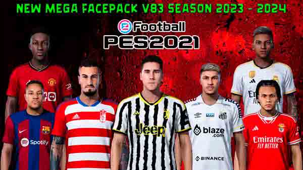 PES 2021 Mega Facepack V83 By Prayudi Stargames, патчи и моды