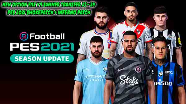PES 2021 Inferno 2023 V2.7 AIO Official #17.10.22 by John Roma, патчи и моды