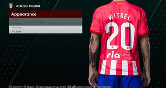 PES 2021 Axel Witsel Tattoo 2024