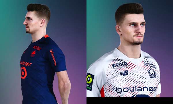 PES 2021 Thomas Meunier Face PES 2021 Thomas Meunier Face
