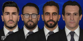 PES 2017 Best Manager FacePack 2024/25