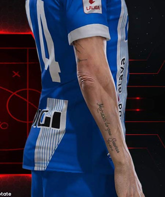 PES 2021 Nahuel Tenaglia Tattoo