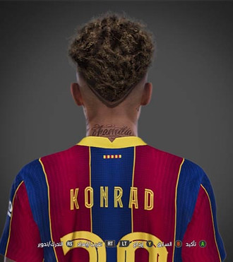 PES 2021 Face Konrad de la Fuente