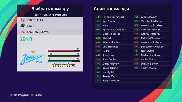 PES.football 2021 Patch [PS4 / PS5 / PC] 11.0