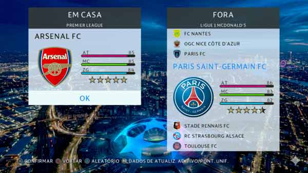PES 2021 UCL 2026 Final Menu Server PES 2021 UCL 2026 Final Menu Server