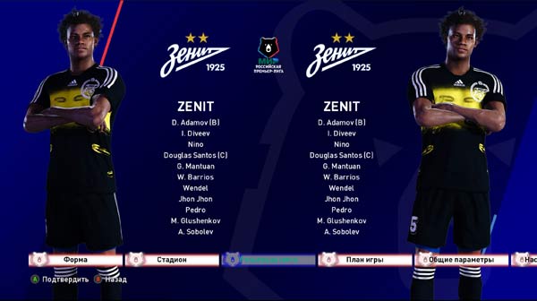 PES 2021 Retro Kits FC Zenit 2000 Adidas PES 2021 Retro Kits FC Zenit 2000 Adidas