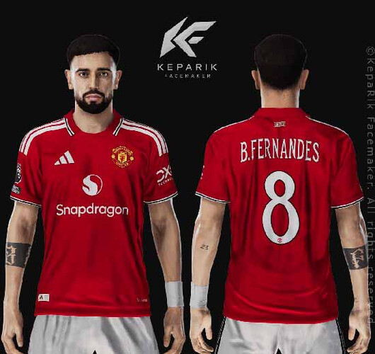 PES 2021 Bruno Fernandes & Tattoo PES 2021 Bruno Fernandes & Tattoo