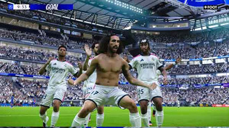 PES 2021 Marc Cucurella Shirtless Celebration PES 2021 Marc Cucurella Shirtless Celebration