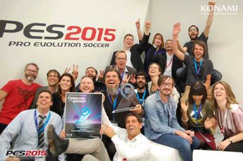 Pes 2015 лучшая спортивная игра на Gamscom 2014