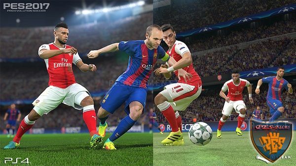 Графика PES 2017 на PS4 и PC платформе