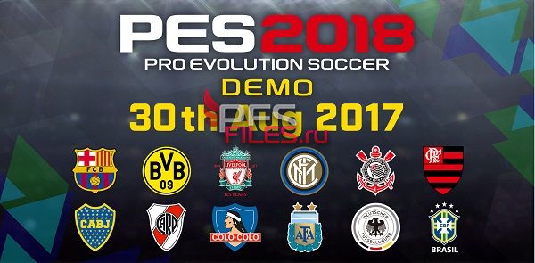 PES 2018 Demo также будет для PC